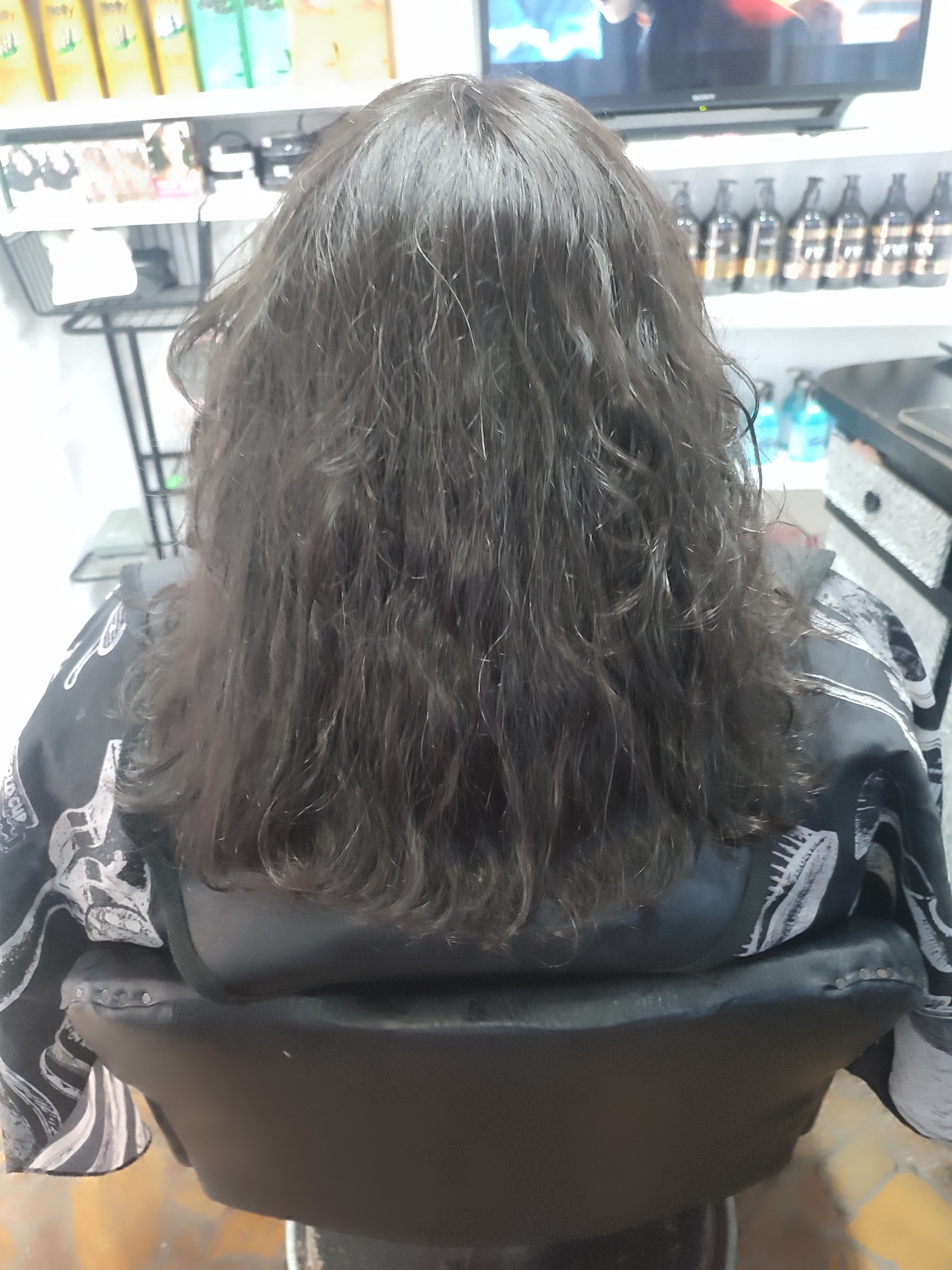 Liso Keratina Profesional · Caso 1 - Antes